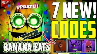 *NEW* ALL WORKING CODES FOR BANANA EATS IN 2024! ROBLOX BANANA EATS CODES