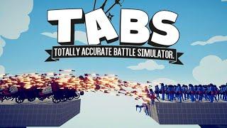 50 на 50 БИТВА ЮНИТОВ ! | Totally Accurate Battle Simulator (TABS/ТАБС) |