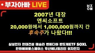 엔씨소프트 후속주가 나왔다!!ㅣ테슬라, 엔비디아, 텐센트,알리바바, 레인보우로보틱스, 현대건설, 현대중공업, 삼성바이오로직스, 한화오션, 두산에너빌리티, 한화에어로스페이스,