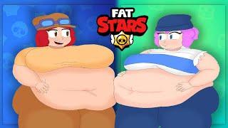 Brawl Stars Characters But FAT!