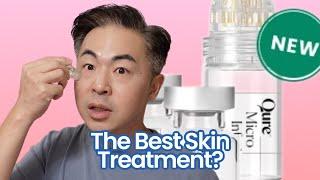 Best At Home  Micro Needling Infusion System Qure Skincare Review and Demo