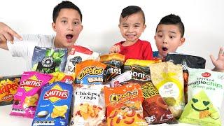 Guess That Chip Flavor Challenge Fun CKN