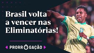 RODRYGO MARCA E BRASIL VENCE O EQUADOR NA ESTREIA DE DORIVAL NAS ELIMINATÓRIAS PRA COPA DO MUNDO!