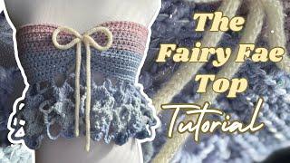 Fairy Fae Top CROCHET TUTORIAL | HopieDopeOfficial