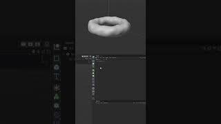 How to create a Liquid Animation in Cinema4D in 60 Seconds - #shorts