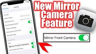 How To Mirror Front Camera iPhone - How To Flip Front Camera iPhone