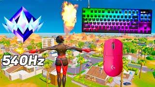 SteelSeries Apex Pro Mini ASMR  Fortnite OG Ranked Reload  Satisfying Keyboard Fortnite 360 FPS 4K