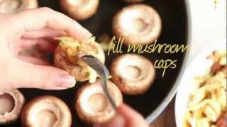 Stuffed mushrooms - Finger food recipe - Allrecipes.co.uk