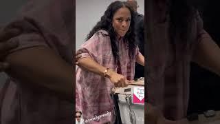 Lady Shaunie Having Fun with the Drums #pastorkeion #shauniehenderson