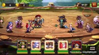 Heroes Charge: Hero Trial - Valkyrie Showdown Stage 8 Team 4