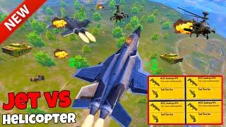 OMG! JET Battles in New PAYLOAD 3.3 | Destroying TANK + Helicopter With Fighter JET PUBG Mobile