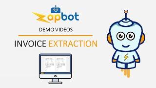 INVOICE EXTRACTION | Zapbot : Extract data from invoices - fast, easy, and superb accuracy!