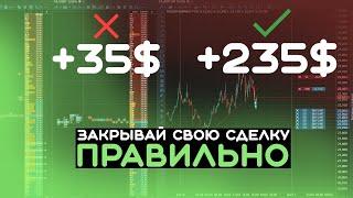 Как больше зарабатывать в сделке | Скальпинг Криптовалют | Правила  использование Тейк-Профитов.