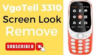 Vgo Tel V3310 Reset  Lock With CM2+Boot Key