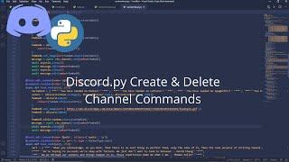 Discord.py Rewrite | Create/Delete Channel Command