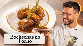 Bochechas Assadas no Forno