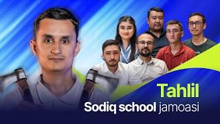 Tahlil: Sodiq school jamoasi | Professional liga o‘yini muhokamasi