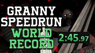 Granny Speedrun World Record 2 46 PC//Спидран Гренни Мировой Рекорд 2 46 ПК