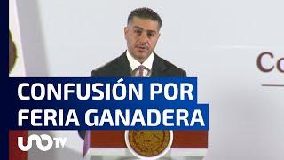 Gobierno de Sinaloa confirmó la cancelación de evento; García Harfuch afirmó que sí se realizaría