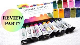 Daniel Smith Jean Haines Master Artist Set Watercolor REVIEW | Plus Color Mixing