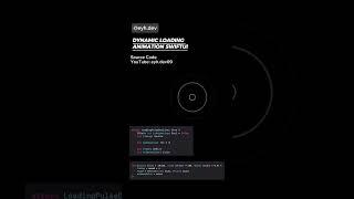 Dynamic Loading Animation #appdevelopment #appdesign #iosdevelopment #swiftui #iosprogramming #app