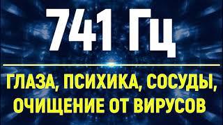 741 Гц Исцеление Слуха, Зрения, ПсихикиОчищение от ВирусовЗвуковой Массаж ЧакрыТибетские Чаши