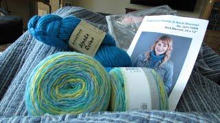 Yarn Bliss ~ October Mary Maxim Knit Club box