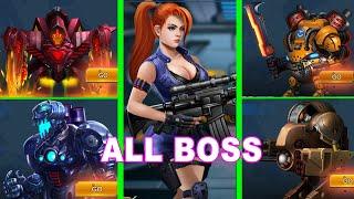 Metal Squad All Bosses (T-Rex, Heroic Mech, Iron Mech, Spider Toxic, War Bunker, Super Spider, ...)