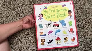 My First Spanish Word Book  Usborne Books & More