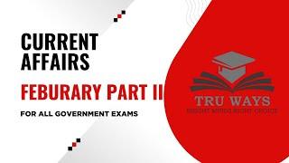 Current Affairs Feb 2025 Part- 2