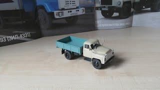 Обзор модели Газ-52, масштаб 1:43, "Наш автопром".