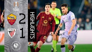 RESUMEN | AS Roma 2-1 Athletic Club | Europa League 2024-25 1/8 IDA