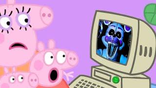 Peppa Pig plays FIVE NIGHTS AT FREDDY'S