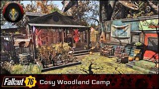 FALLOUT 76 | Cosy Woodland Cottage Camp Build