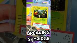 Cracking Open a Skyridge Pokemon Card!