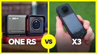 Insta360 X3 vs One RS - Which Is The BEST Action Cam For YOU?