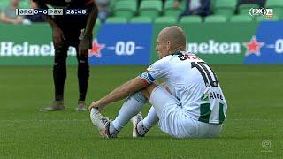 Arjen Robben's Official FC Groningen Debut vs PSV (Injury) (13/9/2020)