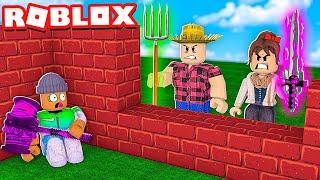 ROBLOX BUILD A HIDEOUT AND SWORD FIGHT