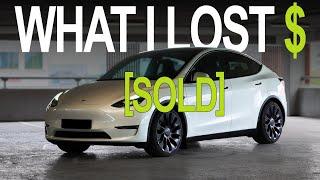 Selling my Tesla MODEL Y & this is how much I LOST!
