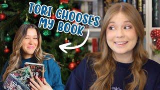 toribetweenpages picks my read! | booktuber advent day 1 (vlogmas)