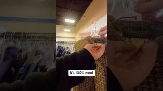 Live thrift #vintageclothes #vintagefashion #reseller #ebay #reselling #flipping #thrifting #resell