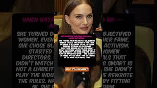 When Natalie Portman Said No — Again and Again #celebrity #movie #hollywood #history