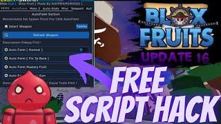 [UPDATE 16] Cách Hack Blox Fruit Với Script Dùng Cho PC và PE Mới Nhất | ROBLOX