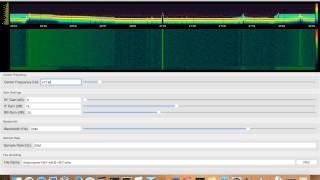 HackRF w/ gr-fosphor @ 20Msps