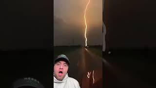 MOST TERRIFYING LIGHTNING STRIKES #shorts