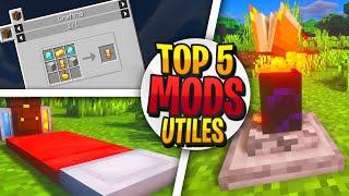  TOP 5 MODS ÚTILES para MINECRAFT 1.15.2