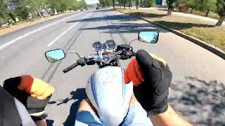 Впервые на дорожном мотоцикле! Впечатления и эмоции. Honda CB400