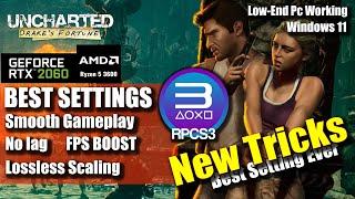 Uncharted: Drake’s Fortune RPCS3 Emulator Best Settings 2024 New Tricks | Lossless Scaling | Latest