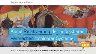 Bernd Lucke: Instrumentalisierung d.Opfer d. Bolschewismus ist falsch (Plenardebatte vom 15.11.2017)