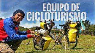 CICLOTURISMO ¿Que llevo en las ALFORJAS?  Viajar en BICI ‍️